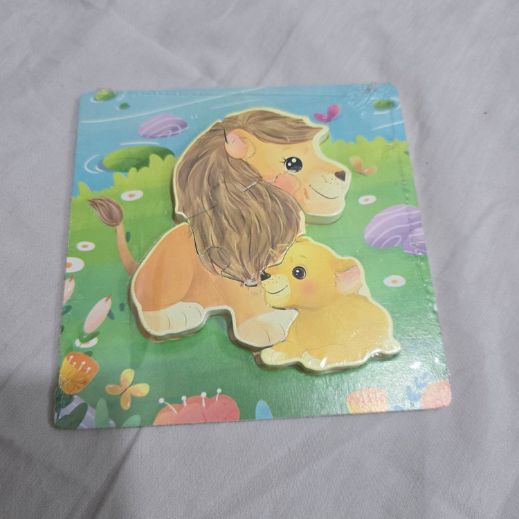 پازل ۵ تکه چوبی