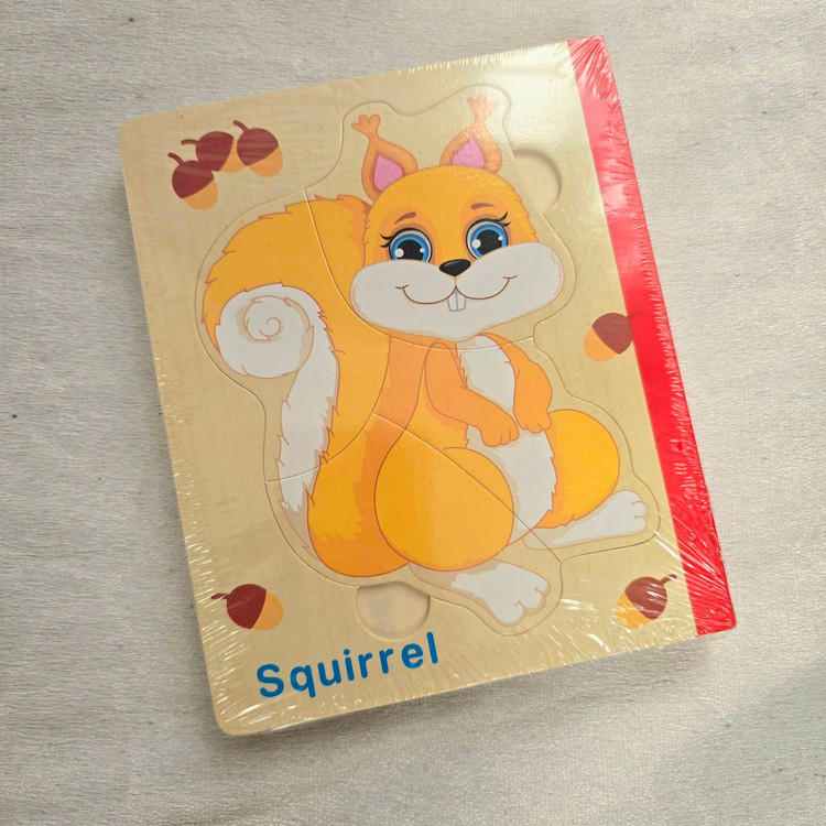 پازل کتابی طرح سنجاب